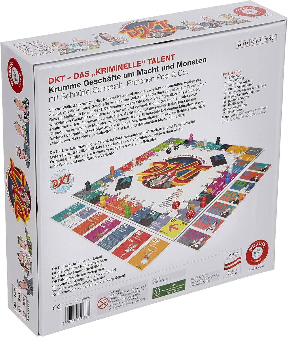 Piatnik PIA06137 6137 DKT El talento asesino