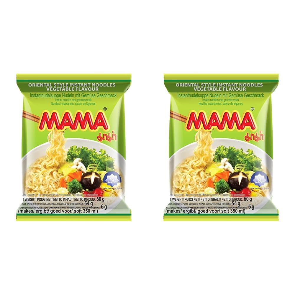 MAMA - Fideos instantáneos con verduras - (1 x 60g)