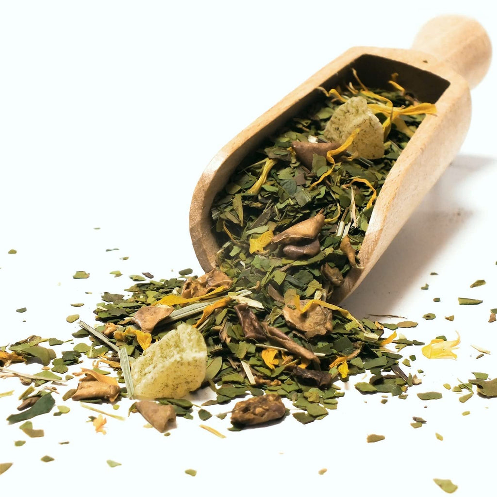 Set fructat Yerba Mate | Yerba Mate cu fructe | Verde Mate Green Mango &amp; Maracuya, Ananas, Dragon | Yerba Mate verde braziliană | Ceai Yerba Mate | 3X500G