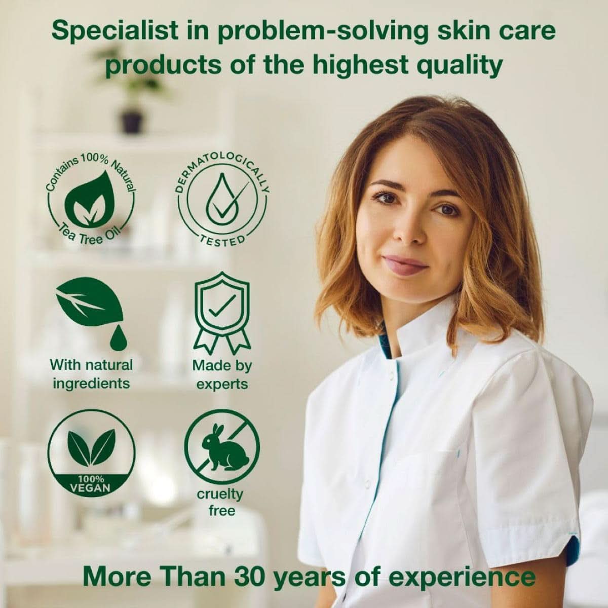 Crema para el cuidado de la piel pieles muy secas, 100 ml Cosmética y Belleza Naty Shop