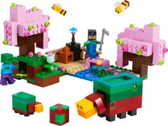 LEGO Minecraft Huerto de Cerezos en Flor Jardín de Juguetes para Explorar con Sunny, Sniffer, Zombis y Abejas Regalo de Jugador para Niños y Niñas 8 Años 21260 Juegos de Construcción Beuche den LEGO-Store