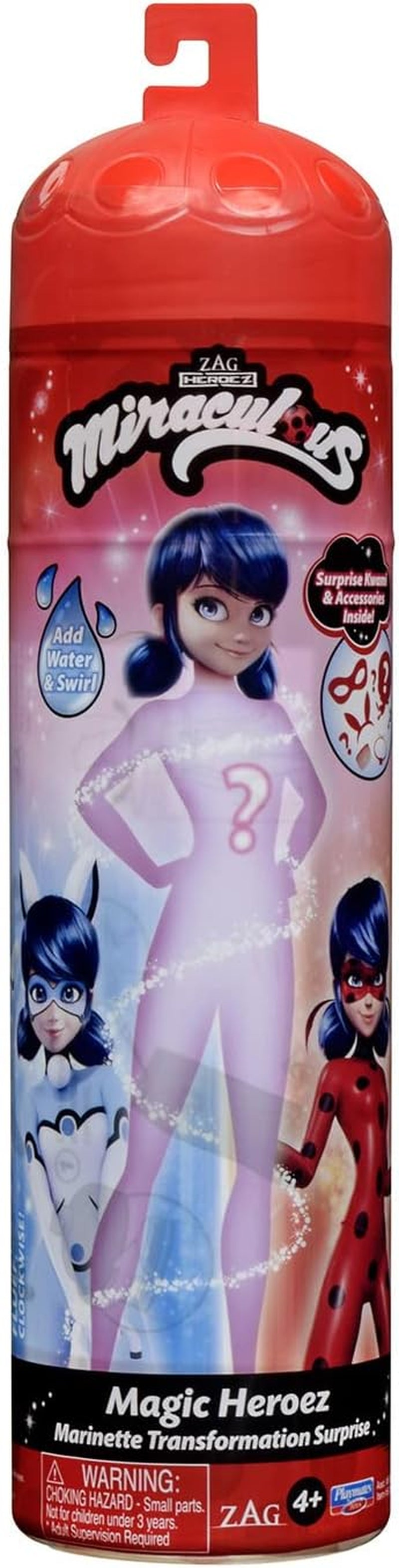 Bandai - Miraculous Ladybug - Muñeca Marinette Cambio De Color Sorpresa - Muñeca Articulada Miraculous, 26 Cm + 3 Sorpresas - Modelo Aleatorio - P50390 Muñecas Naty Shop