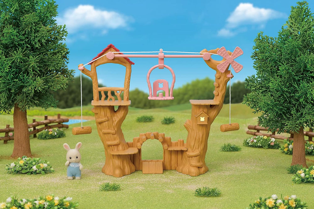 Sylvanian Families 5452 Baby Cable Car - Set de joacă pentru casă de păpuși