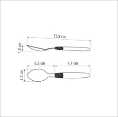 Juego de cubiertos Tramontina Ipanema para 6 personas juego de 30 piezas de acero inoxidable Cocina Naty Shop