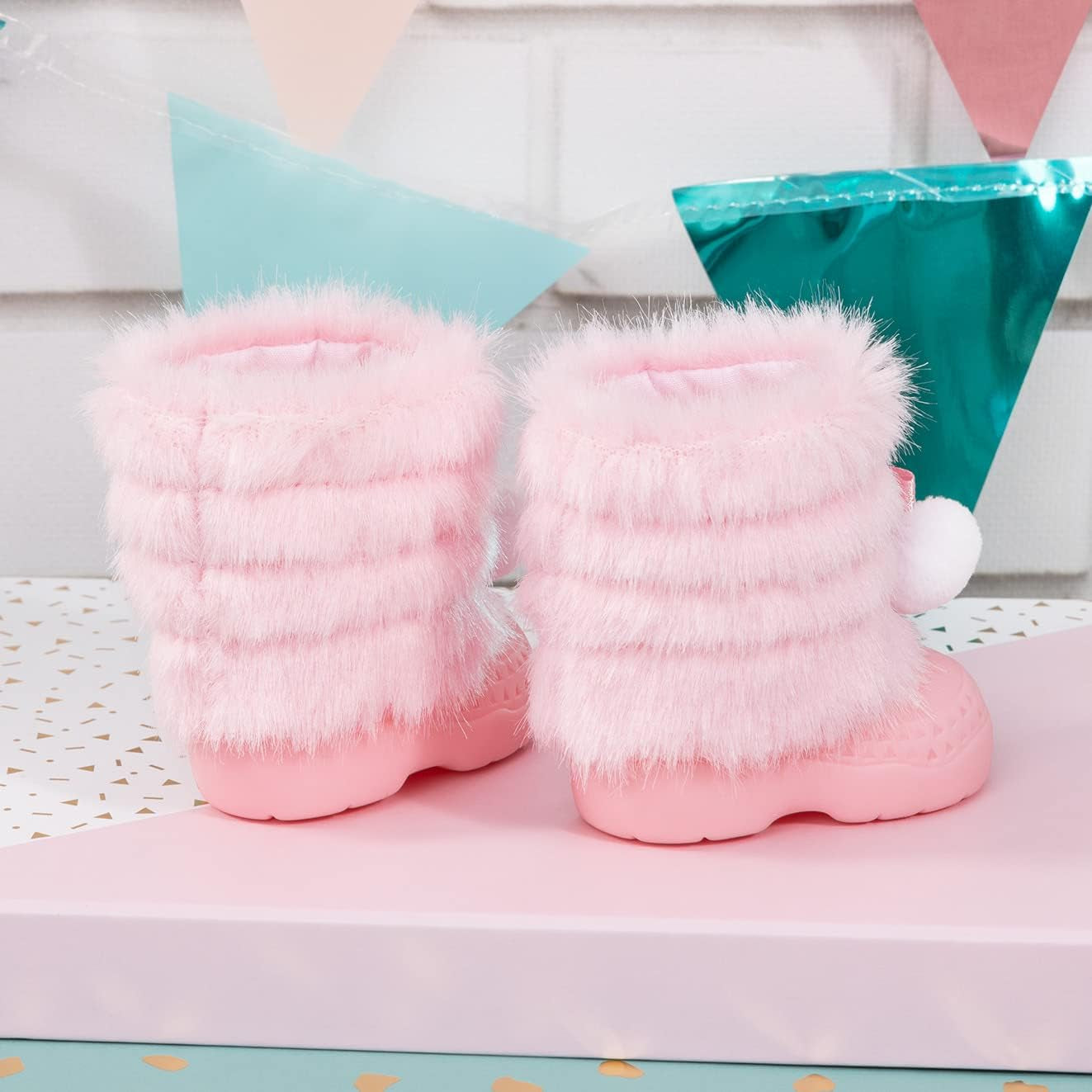 Bayer Design 73101AA Winterstiefel, Schuhe für Puppen, Puppenanziehsachen, Kleidung für Puppen, Puppenzubehör