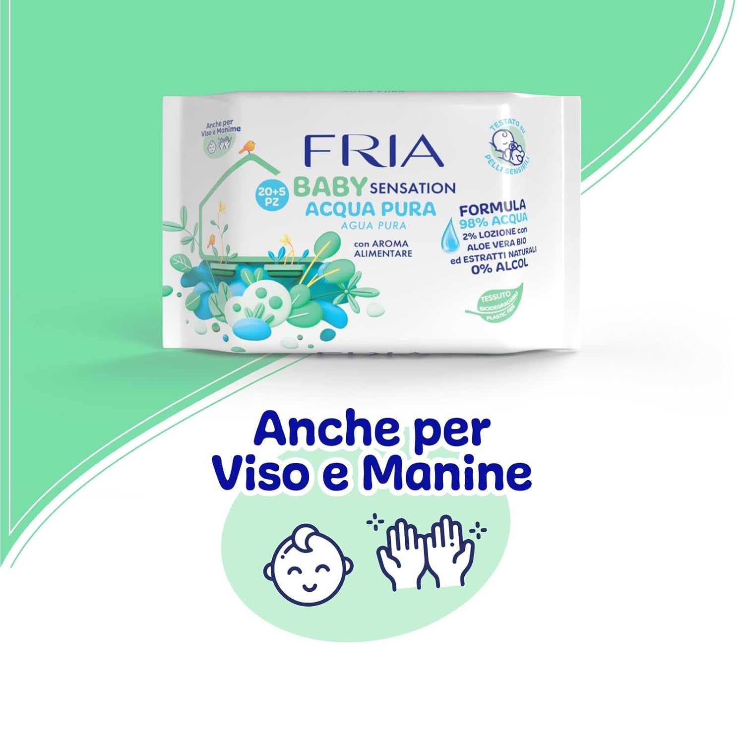 Tampones Baby Sensation, 25 piezas