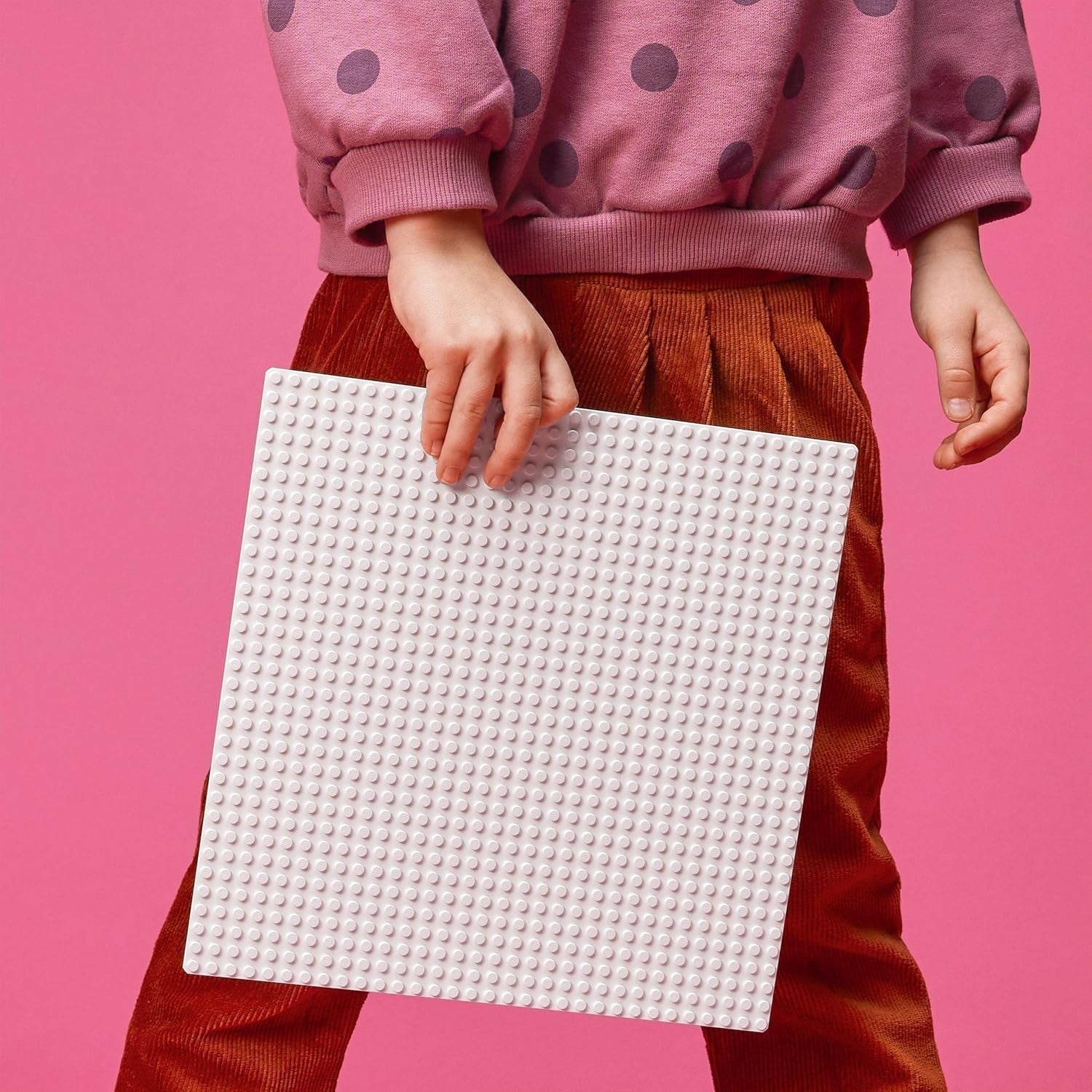 LEGO 11026 Classic Placa Base Cuadrada de Bloques de Construcción Blanco con Hendiduras de 32X32 como Juegos Básicos Juegos de Construcción de Juguetes de Construcción Besuche den LEGO-Store