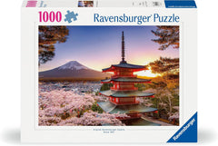 Ravensburger Puzzle 12000582 - Flori de cireș în Japonia - puzzle jigsaw de 1000 de piese pentru adulți și copii de peste 14 ani, Puzzle Naty Shop