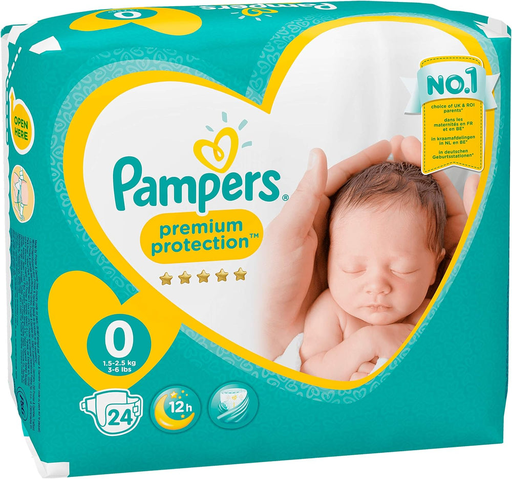 Pampers Premium Protection Libras, tamaño: 0