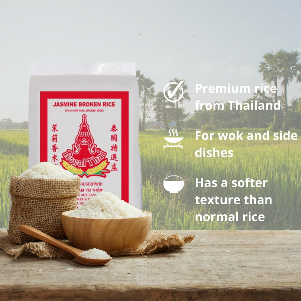 ARROZ ROYAL THAI - Arroz jazmín partido - 1 x 20 kg