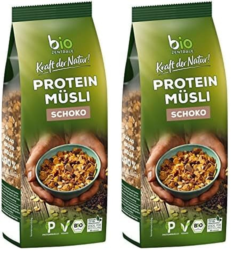 Muesli proteico puro Biozentrale - 375g - Bio con miel - Como cereal de desayuno o merienda