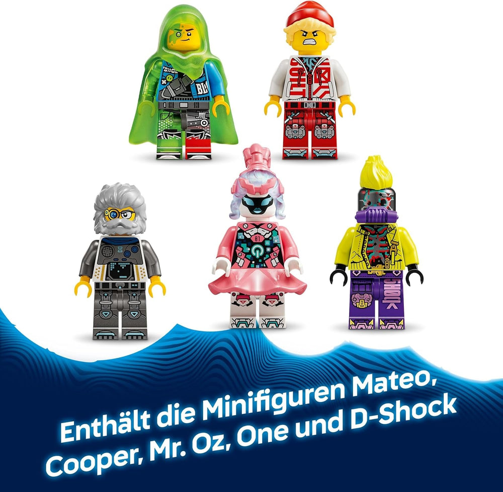 LEGO DREAMZzz Mateos Sprühdosen-Truck - Spielzeug mit 2 Baumodi, modularen Boostern und 5 Minifiguren, darunter Cooper und Mr. Oz - Geburtstagsgeschenk für Mädchen und Jungen ab 9 Jahren - 71499