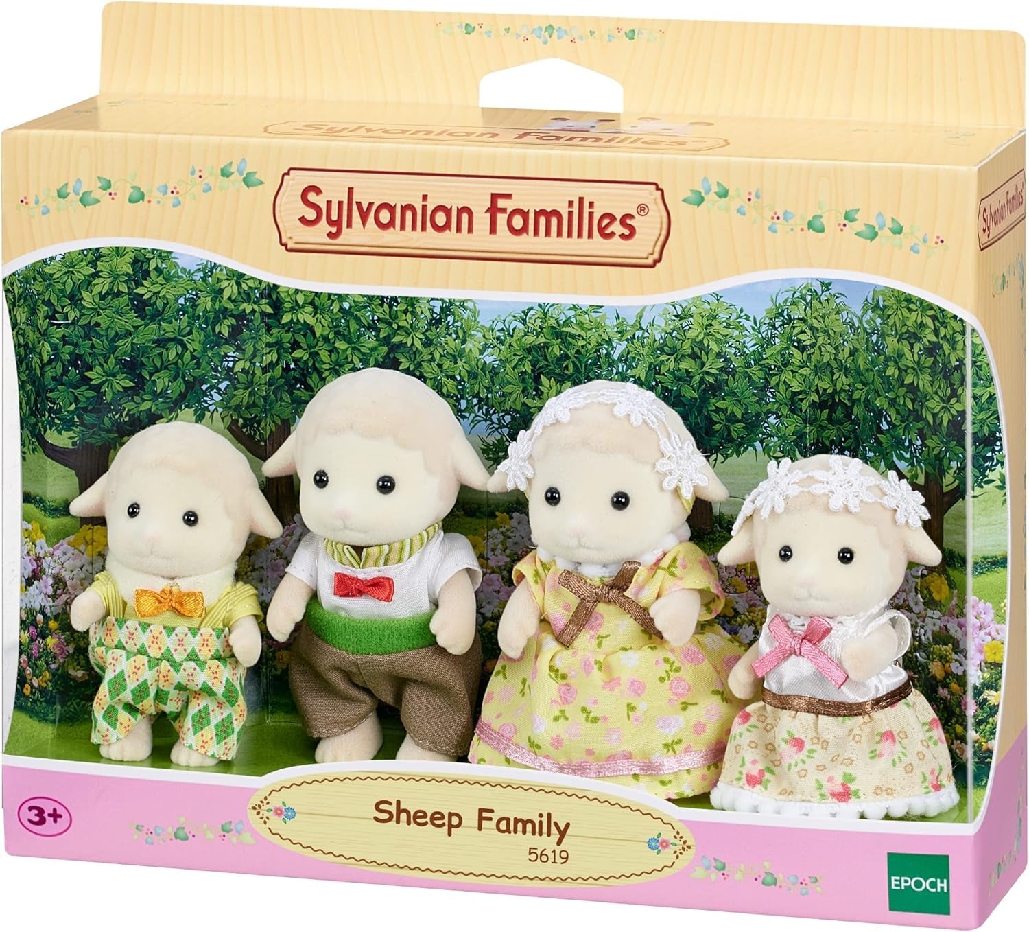 Sylvanian Families 5619 Schaf Familie - Figuren für Puppenhaus