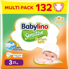 Pañales para bebés sensibles, talla 7, extra grande plus (+15 kg), 14 piezas