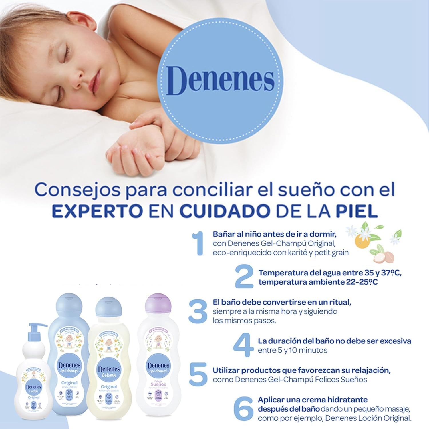 Felices Sueños Gel & Champú 500 Ml Copii - Baie si Skincare Naty Shop