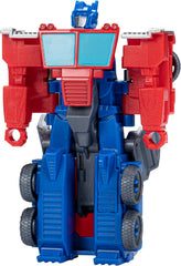 Transformers Earthspark 1-Step Flip Changer Optimus Prime Figura de acción (10 cm) Robot de juguete Edad 6+ Figuras de acción Naty Shop