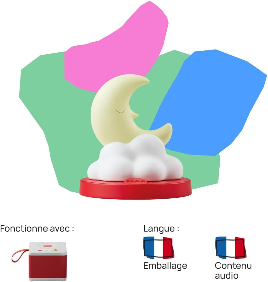 Figură sonoră - Povești de seară - Basme și povești sonore - Jucărie, conținut educativ, copii 3 - 5 ani, versiunea franceză Jucarii Bebe Naty Shop