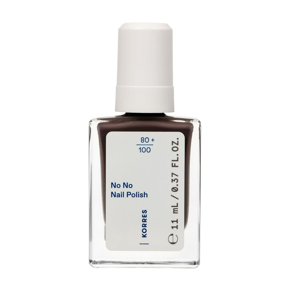 KORRES No No base de esmalte de uñas - base 10% vegana sin liberación, para un color duradero y resistente a las astillas, 11 ml - uñas cuidadas de forma natural, sin sustancias nocivas