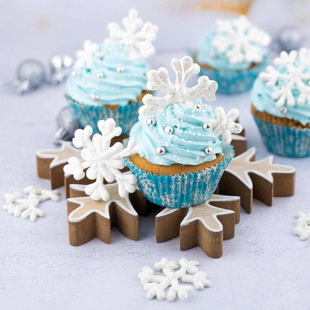 Găleată Günthart BackDecor Royal Icing cu 300 g pulbere pentru decorarea produselor de patiserie sau ca strat de acoperire, 1 pachet (300 g) Pasta de zahar Naty Shop