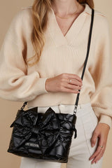 Geantă de umăr pentru femei Love Moschino, negru Genti Femei Naty Shop