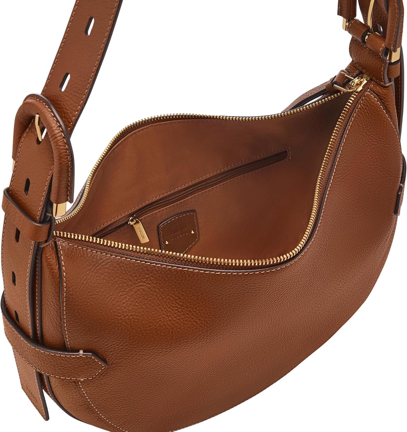Geantă Fossil pentru femei - Harwell Eco Leather Hobo, ZB1847200 - 30,5 cm L x 8,9 cm l x 20,3 cm H Genti Femei Naty Shop