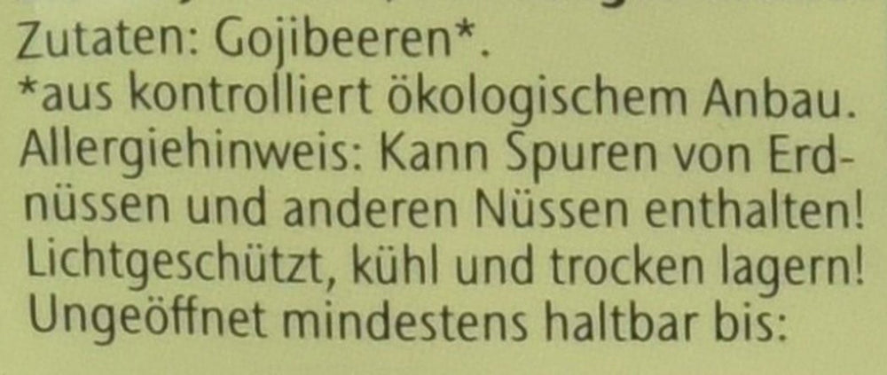 Goji berries 100g fructe uscate organice, 1 pachet (1 x 100 g) Produse deshidratate Magazinul meu