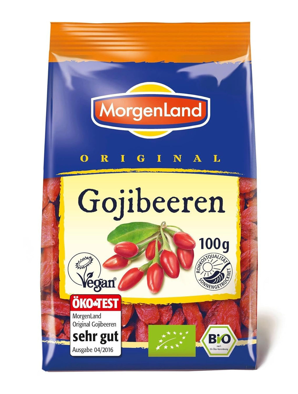 Goji berries 100g fructe uscate organice, 1 pachet (1 x 100 g) Produse deshidratate Magazinul meu Boabe Goji