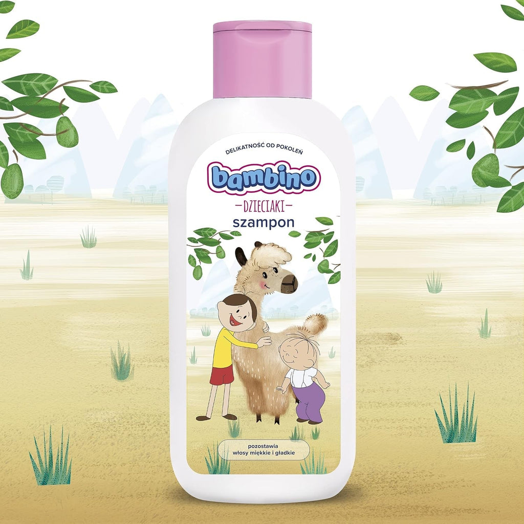 HÜLLE Șampon pentru bolț și păpușă alpaca 400 ml Copii - Baie si Skincare Naty Shop