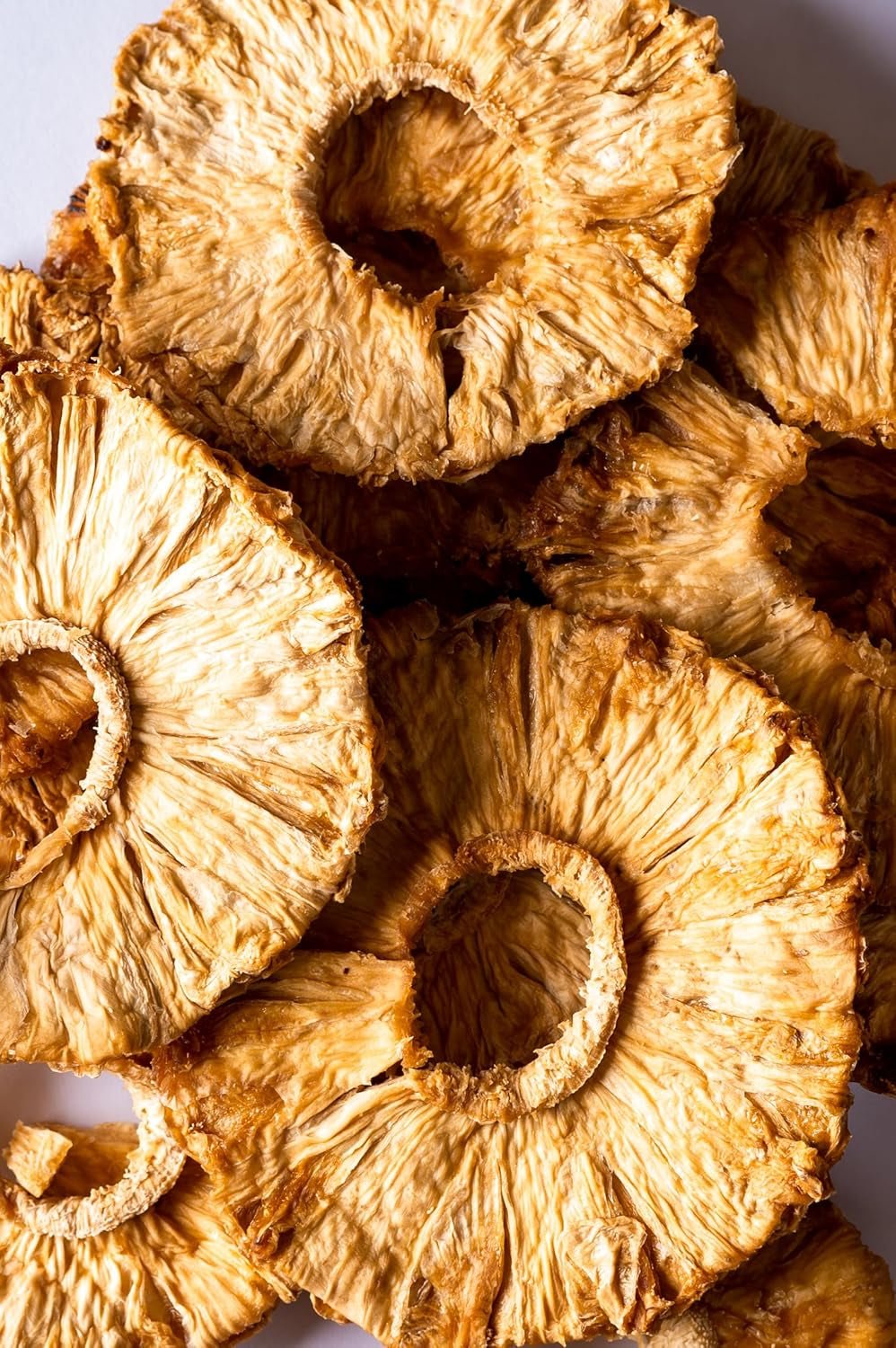 Inele de ananas Biojoy BIO, uscate (1 kg), nesulfurate Produse deshidratate Naty Shop