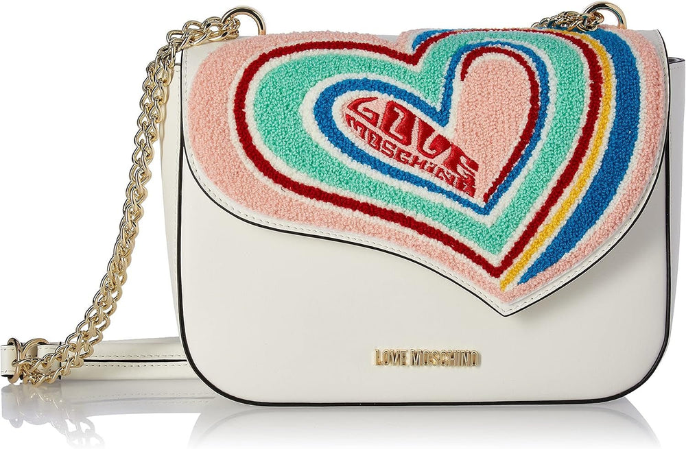 Love Moschino Borsa a Spalla geantă de umăr Genti Femei Naty Shop Alb