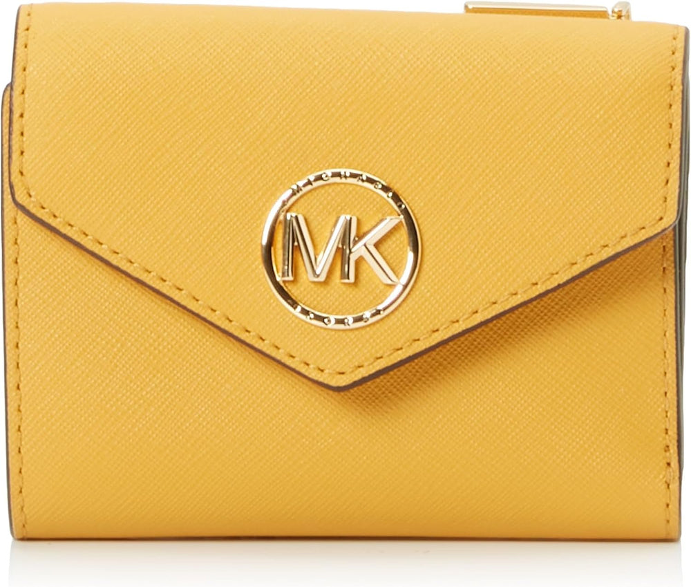 Michael Kors Ladies Md Env Trifold Bag Portofel Femei Naty Shop Tijă de aur O mărime se potrivește tuturor