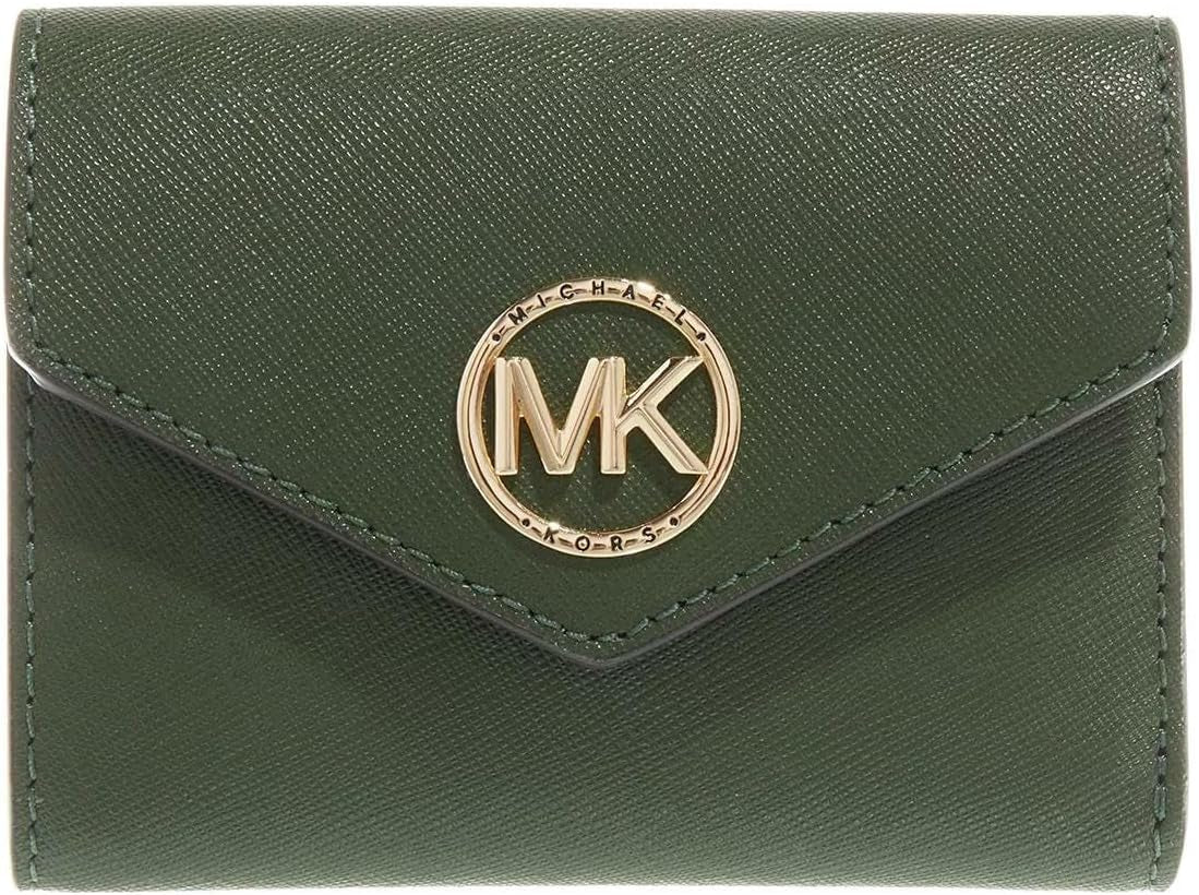 Michael Kors Ladies Md Env Trifold Bag Portofel Femei Naty Shop Amazon Verde O mărime se potrivește tuturor