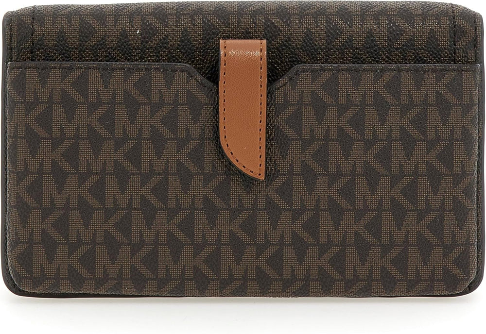 MICHAEL KORS Women Geantă Heather PHN CHN XBODY, maro închis Genti Femei Naty Shop