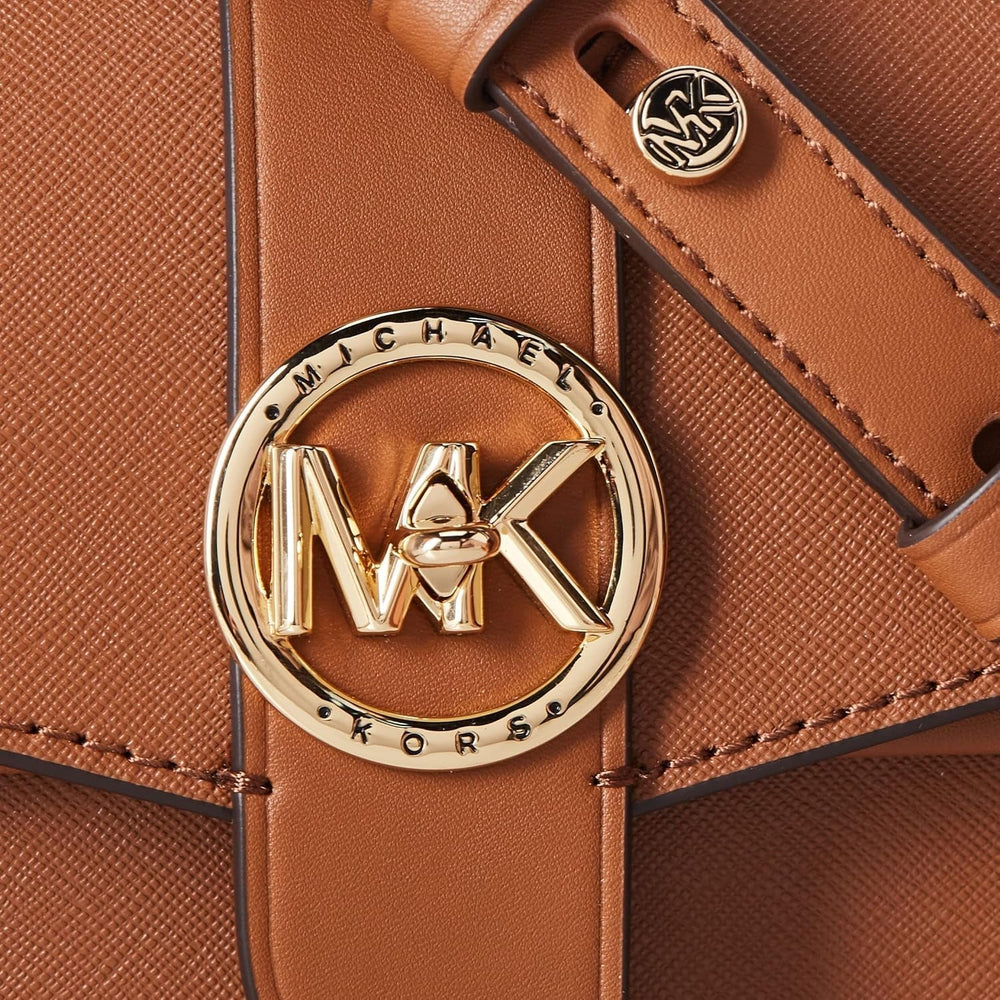 Michael Kors Women Greenwich Medium Saffiano Geantă din piele, Luggage Genti Femei Naty Shop