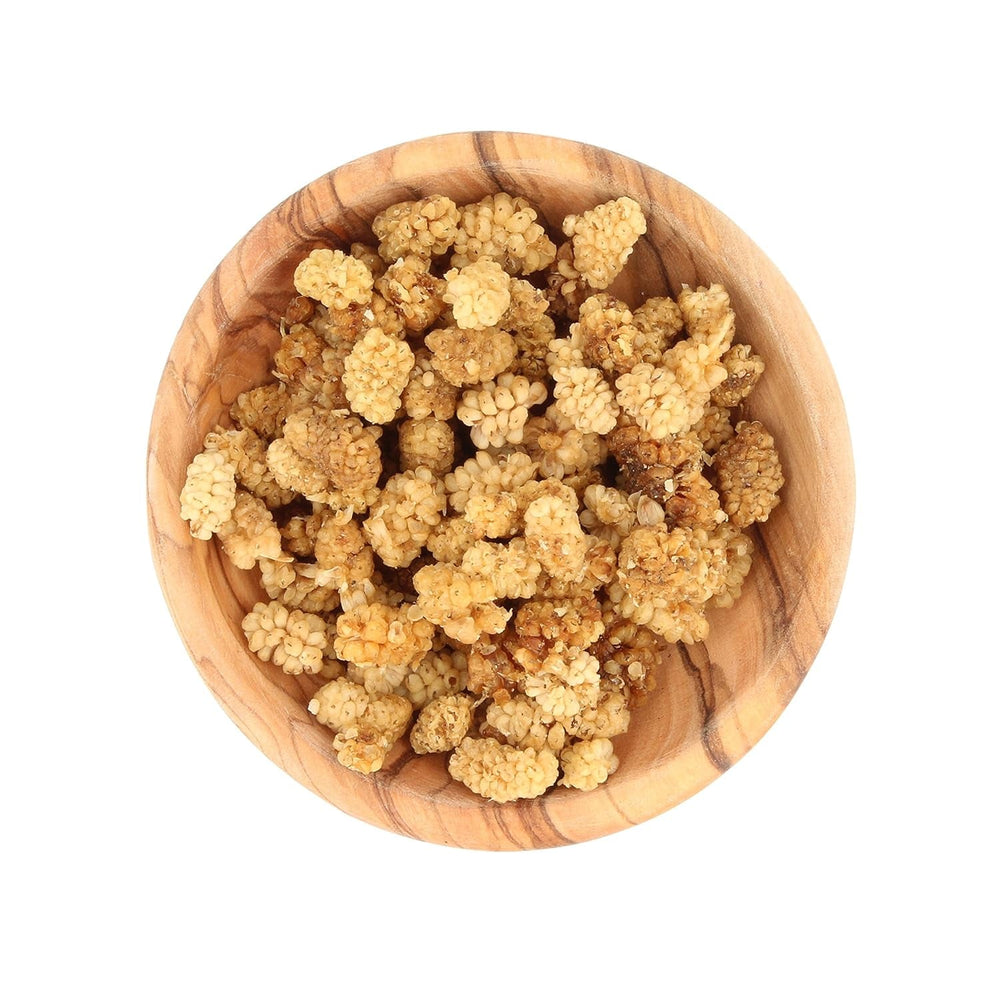 myfruits mure organice uscate, 750g, uscate la soare, fără aditivi. Din agricultura ecologică certificată, mure albe uscate Produse deshidratate Naty Shop