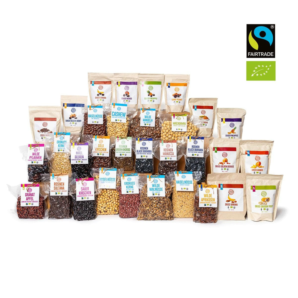 PAKKA - Organic Fairtrade Black Beauty Raisins 600gr, struguri organici, fără semințe, negri, uscați la soare, fără ulei, deci lipicioși, nesulfurați, direct de la micii fermieri din Samarkand în Uzbekistan Produse deshidratate Naty Shop