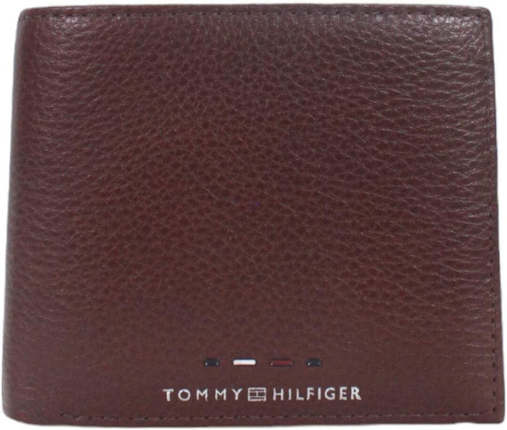Portofel din piele premium pentru bărbați Tommy Hilfiger Portofel Barbati Naty Shop Maro (coniac) Os