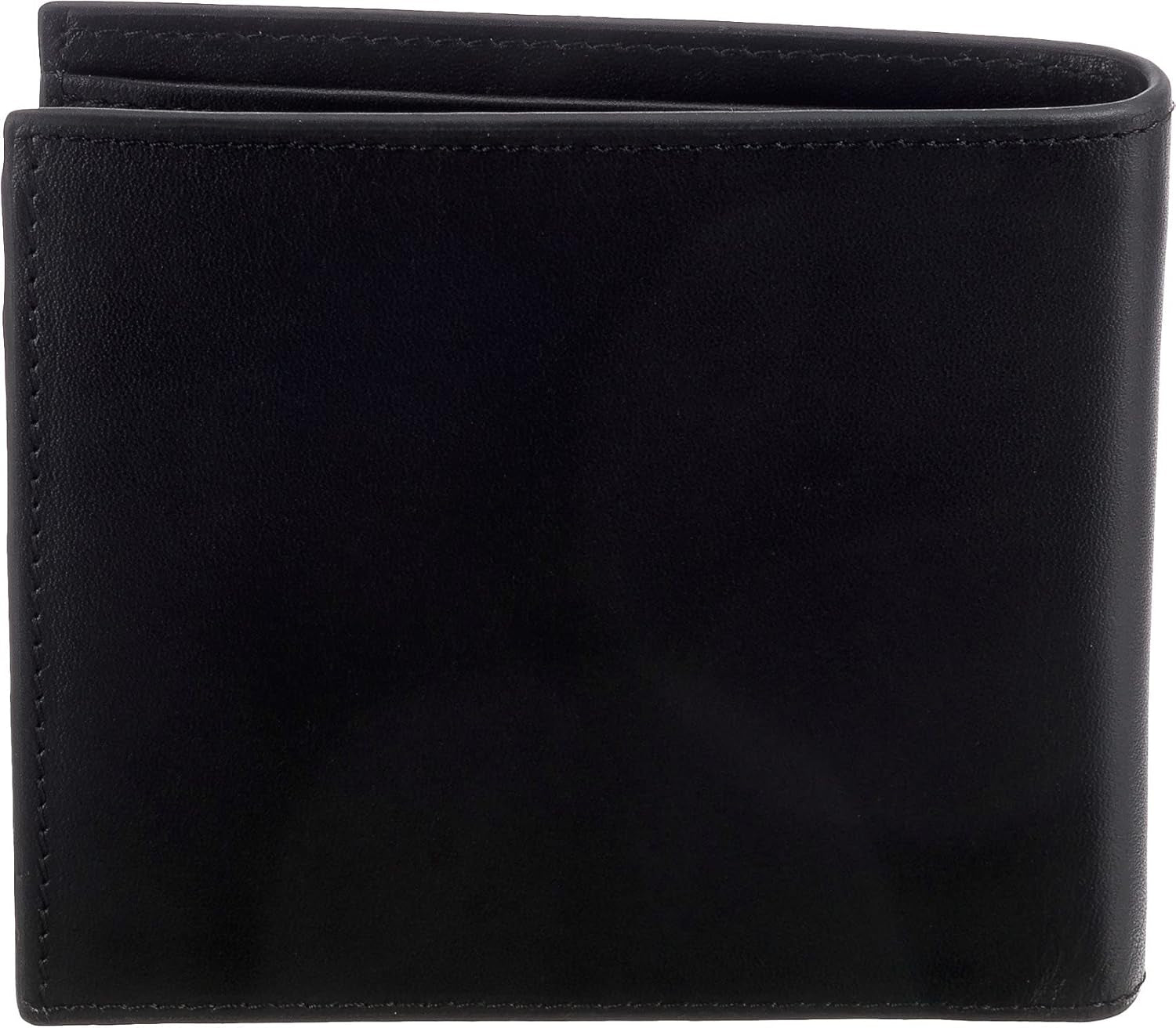 Portofel pentru bărbați Armani Exchange Essential, simplu, cu logo imprimat, negru Portofel Barbati Naty Shop