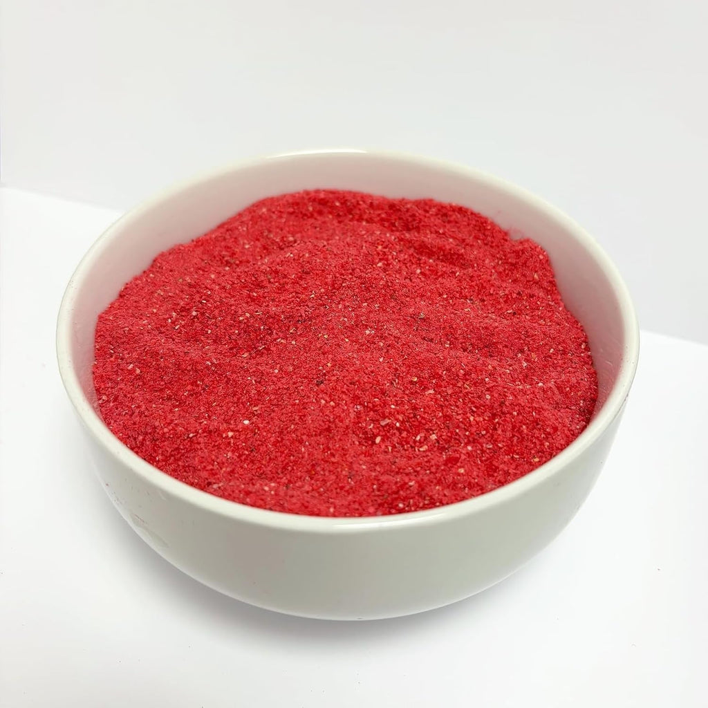 Pulbere de coacăze roșii liofilizate 100g - Pulbere de fructe liofilizate - Pulbere de coacăze roșii pentru smoothie-uri și coacere - Pulbere naturală de fructe de pădure fără aditivi Produse deshidratate Naty Shop