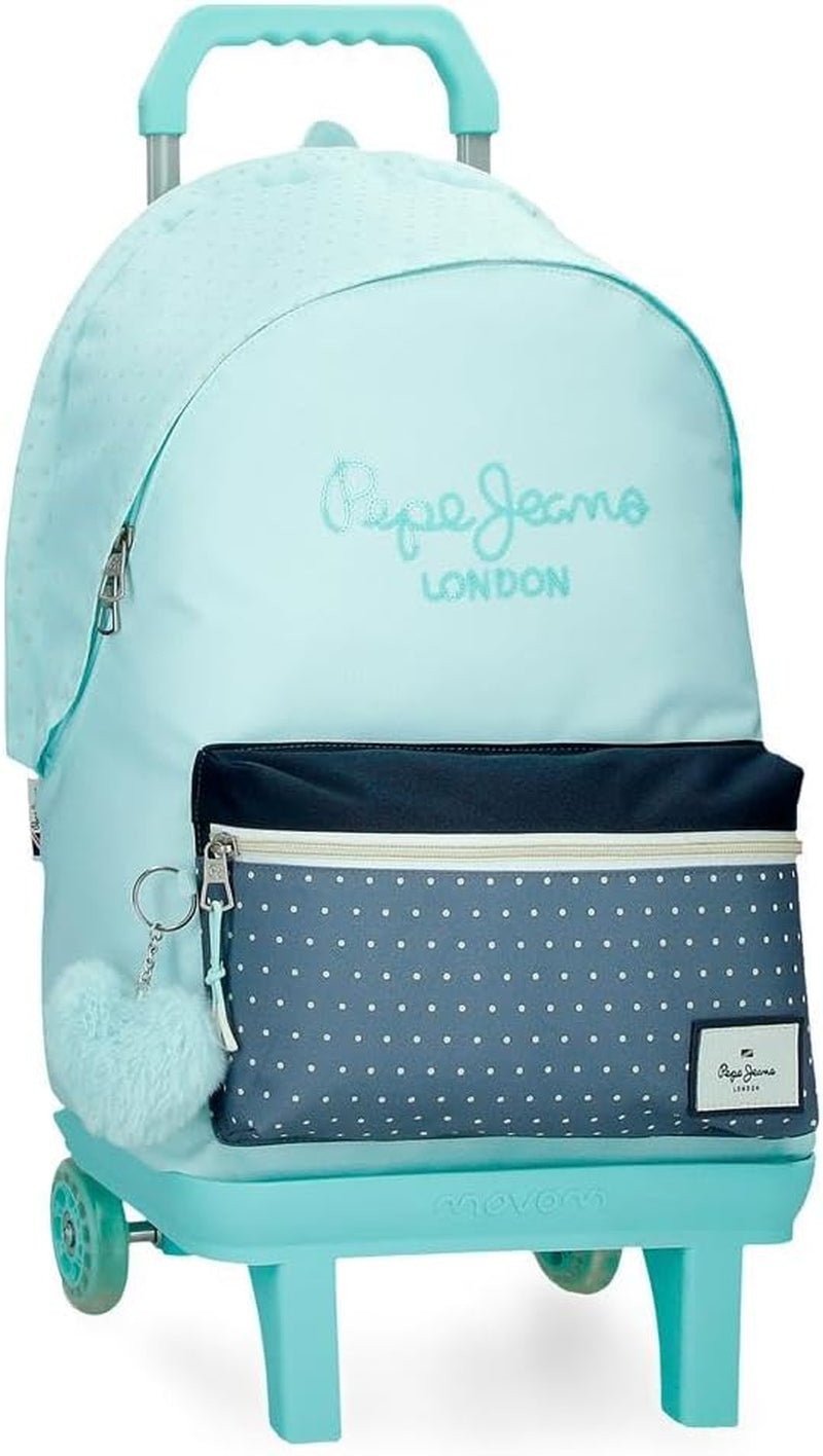 Rucsac școlar Pepe Jeans Dalma Rucsac pentru copii confecționat din poliester, curele late și reglabile care se ajustează, buzunar frontal. De la Joumma Bags Rucsacuri si ghiozdane premium Naty Shop Rucksack 44 + Wagen