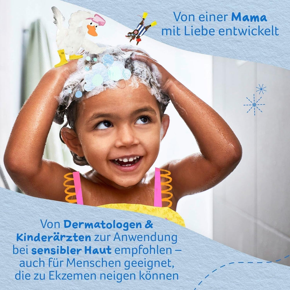 Șampon pentru copii Childs Farm 250 ml | Căpșuni și mentă organică | Toate tipurile de păr | Demontează și hrănește | Potrivit pentru pielea uscată, sensibilă și predispusă la neurodermatită Copii - Baie si Skincare Naty Shop