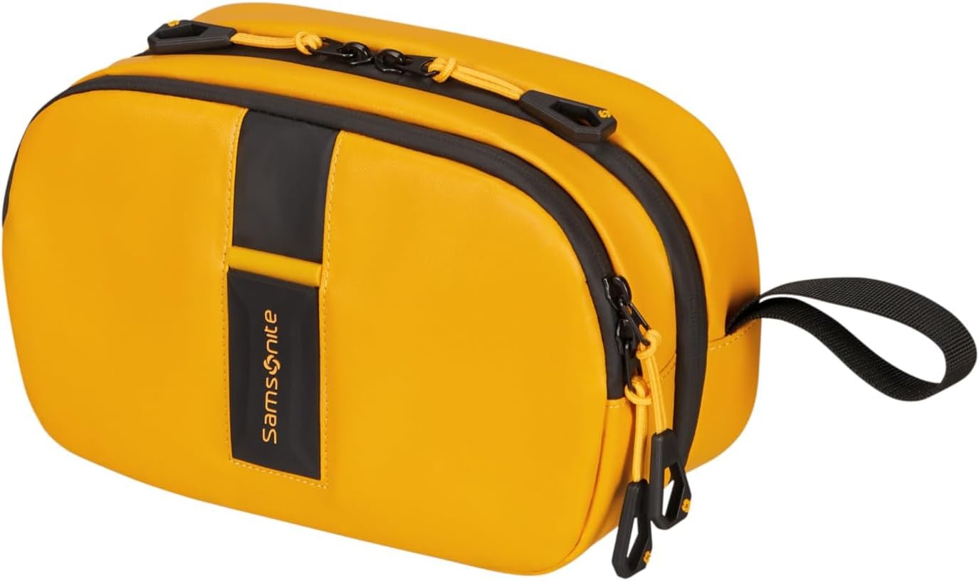 Samsonite Paradiver Light - Rucsac M, 40 cm, 16 l, Negru (Negru) Bagaje și echipament de călătorie Naty Shop Galben Geantă de toaletă 26 Cm