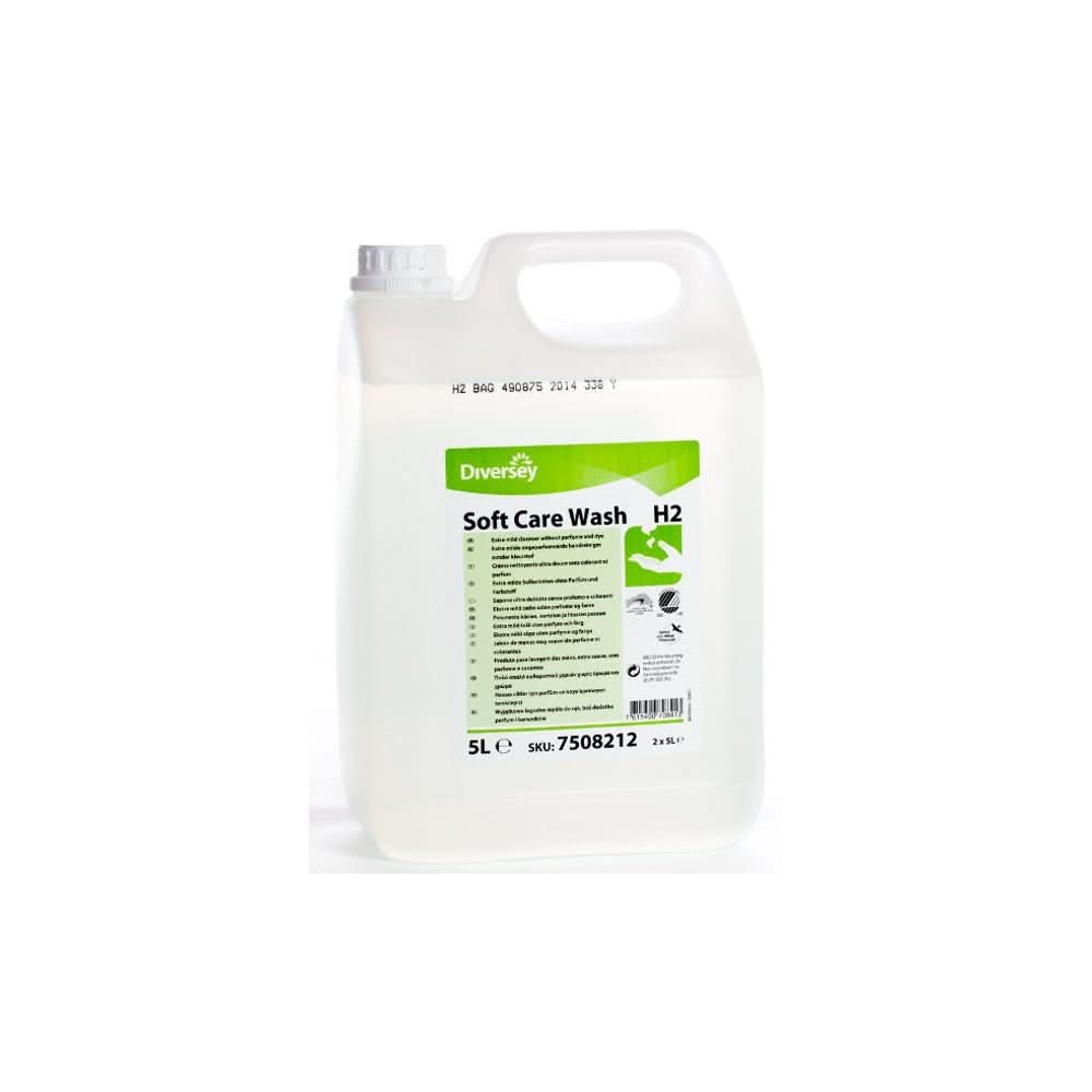 Sapun lichid Soft Care Wash H2, 5 litri Detergenti Nati Shop