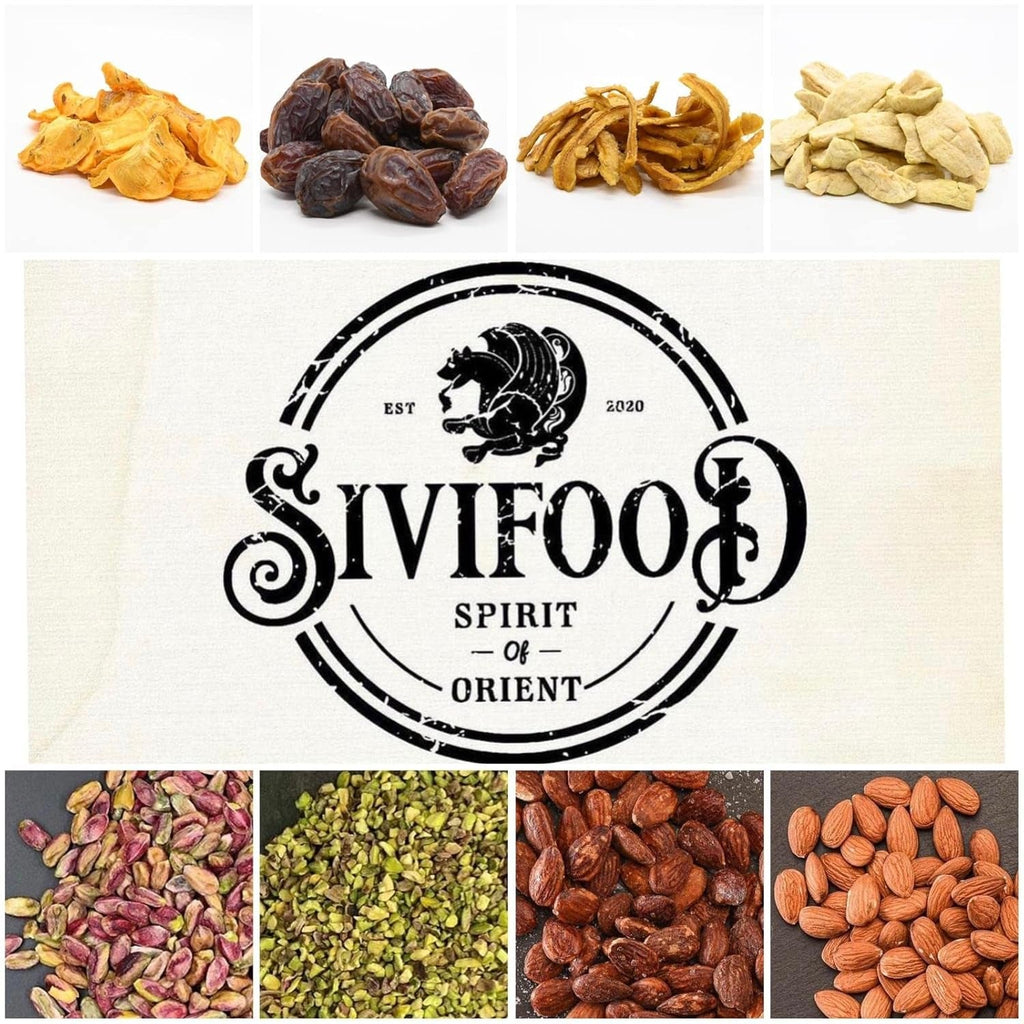 SIVIFOOD Barberries 200g - fructe de mur uscate în calitate premium de alimente crude - vegan și natural cu conținut scăzut de grăsimi ghimpe acru Zereshk barberry Berberis fructe uscate uscate barberries uscate Produse deshidratate Naty Shop