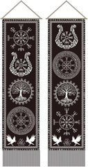 Tapiserie ahandmaker simbol viking copacul vietii rune Casa - Accesorii si Decoratiuni Naty Shop Default Title