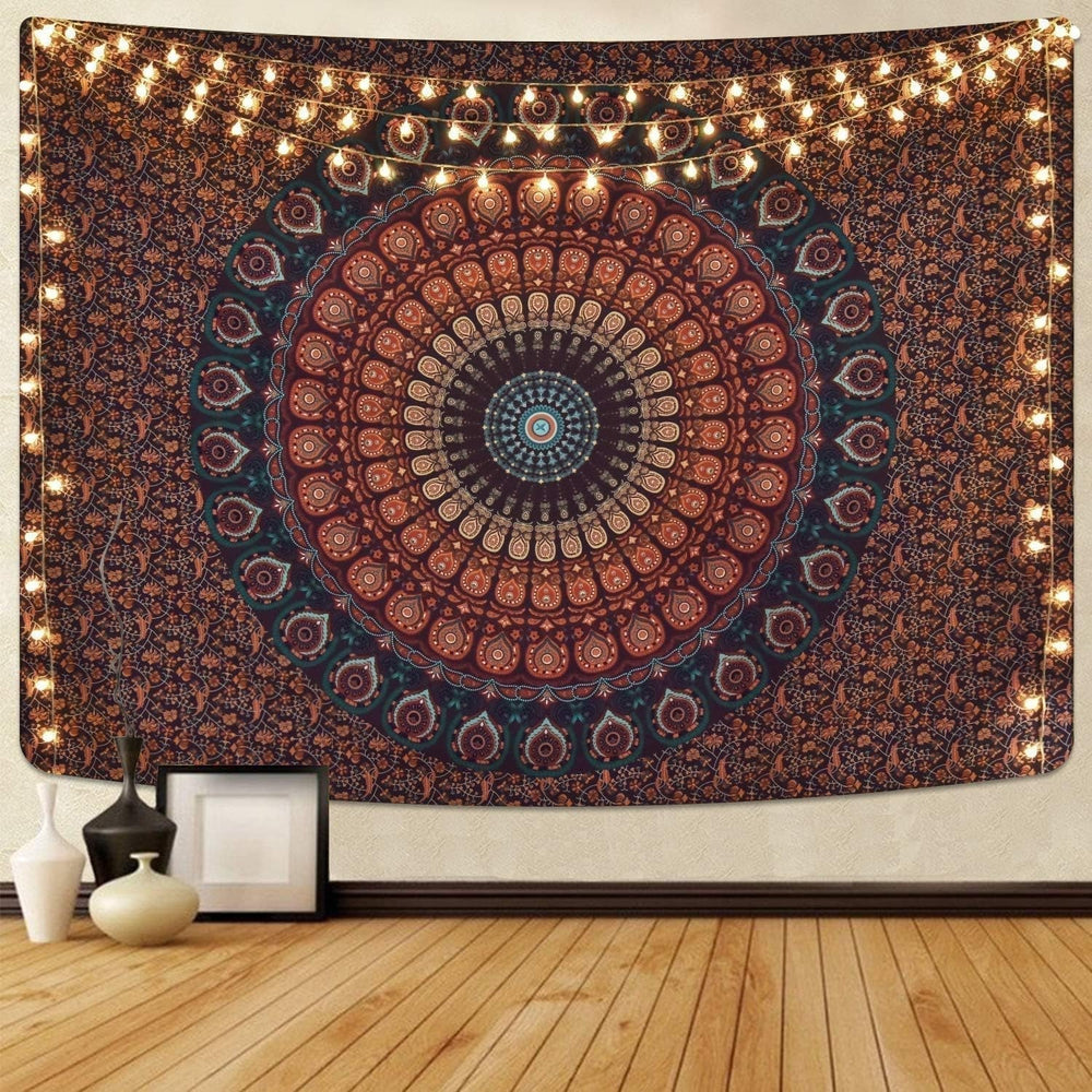 Tapiserie alishomtll mandala boema panza nisip Casa - Accesorii si Decoratiuni Naty Shop 1-Mandala 200.2L X 150.1B Cm