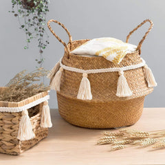 Tapiserie bucati franjuri ghirlanda banner bumbac tesute Casa - Accesorii si Decoratiuni Naty Shop