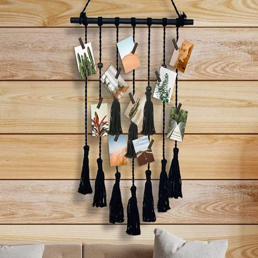 Tapiserie fotografie franghie foto cleme din lemn carlige Casa - Accesorii si Decoratiuni Naty Shop