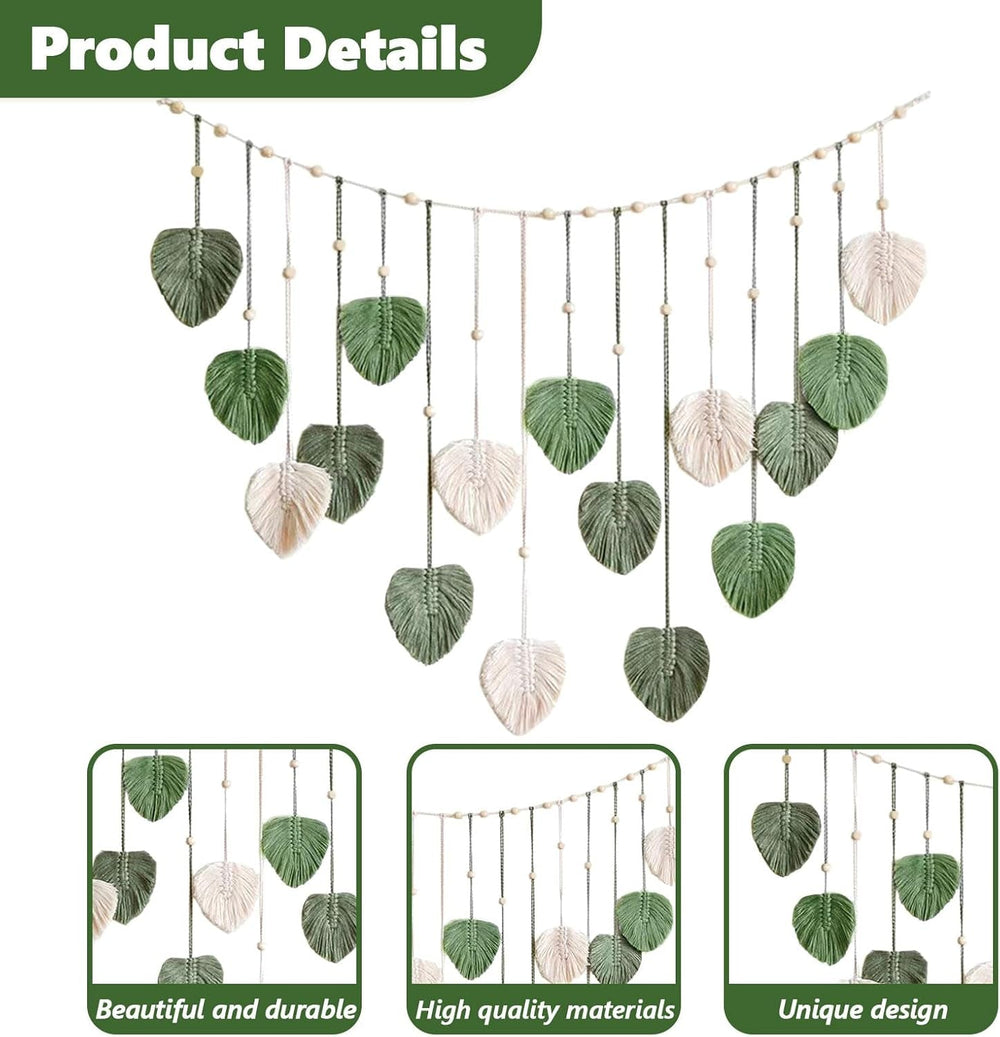 Tapiserie frunze mare tesute femei camera pepiniera Casa - Accesorii si Decoratiuni Naty Shop