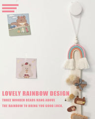 Tapiserie kgduyc bucata tesuta manual curcubeui14camera copiilor curcubeu Casa - Accesorii si Decoratiuni Naty Shop